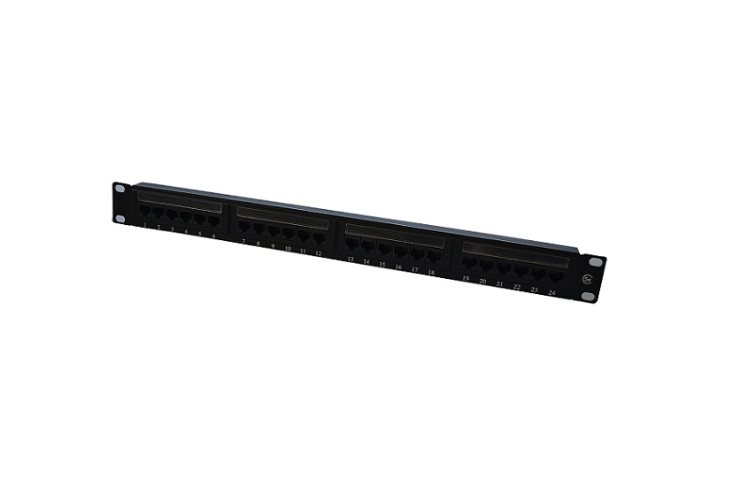 VDI PATCH PANEL 19''/1U UTP CAT5E RJ45 24P