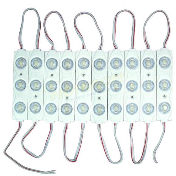 MODUL 3 LED ALB 0.5W/6500K/12V 3273 (20MOD/SET)