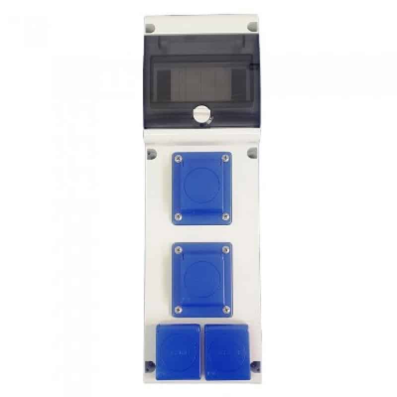 SCAME ORGANIZARE SANTIER  4x SCHUKO 16A 230V 632.RO0026