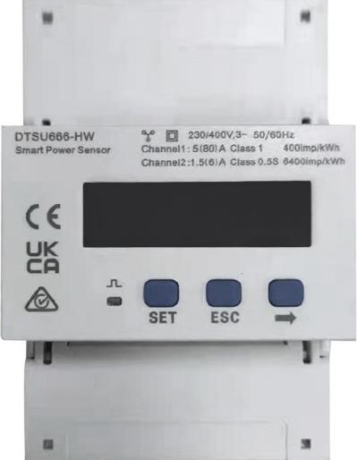 SOLAR - SMART METER TRIFAZIC DTSU666-HW