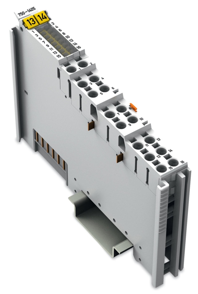 WAGO MODUL INTRARI DIGITALE 16CH 24VDC 3MS 750-1405