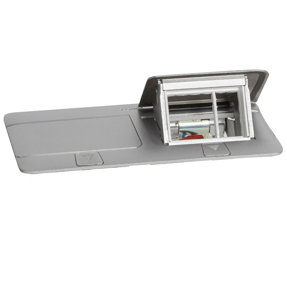 DOZE POP-UP NEECHIPATE 2 x 3 MODULE FINISAJ ALUMINIU MAT 054012 LEGRAND