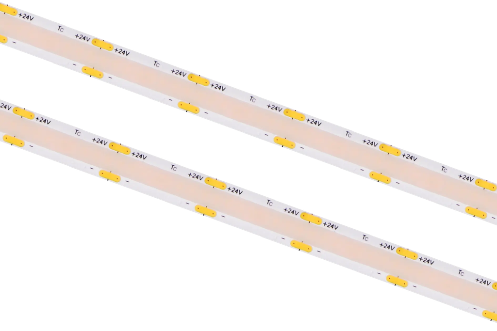 BANDA LED COB 24V 15W 3000K IP20 1890LM 10mm (10ml/rola)