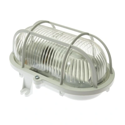 LAMPA BAT CU GRATAR 15W IP54 AD-OP-6561WE27SPS