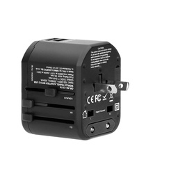 [OR-AE-13174] ADAPTOR  UNIVERSAL GOworld 240V 8A 2xUSB 2.4A GTV