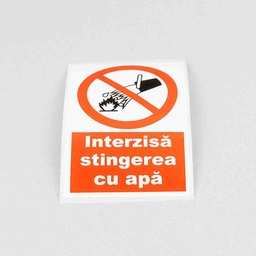 [INTERZIS_STINGEREA] AUTOCOLANT INTERZIS STINGEREA CU APA 11x8cm
