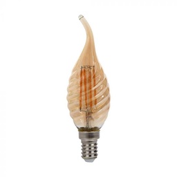 [217116] BEC LED FILAMENT E14 2200K 4W  LUMANARE CLAR VT