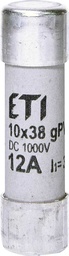 [002625077] CH SIGURANTA FUZIBILA_ULTRARAPIDA 10x38 12A 1000V DC 30kA 002625077