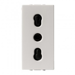 [109.6403.W] EVO 1M PRIZA ITALIANA 10A 2P+E ALBA 109.6403.W SCAME