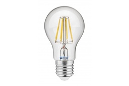[LD-A60FLE8-40] GTV BEC LED E27 8W 4000K COG PARA CLAR L.CALDA LD-A60FLE8-40