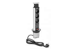 [AE-BPW3S60U-80] GTV PRIZA BLAT TURN 3 PRIZE, 2 USB 2,1A AE-BPW3S60U-80