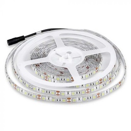 [212155 VT-5050-60] LED BANDA 12V IP65 RGB 7W 140 lm/m (5ml/rola)