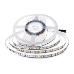 [212624 VT-2835-120] LED BANDA 24V IP20 6400K 8W 750lm/m (10ml/rola)