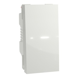 [NU310618] NEW UNICA 1M INTRERUPATOR REVENIRE 10A  ALB NU310618