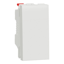 [NU310620] NEW UNICA 1M INTRERUPATOR REVENIRE 10A ALB ANTIBACTERIAN NU310620