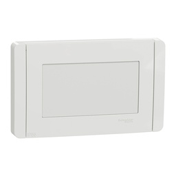 [NU055418] NEW UNICA PLACA UNICA STUDIO 4M IP55 ALB NU055418