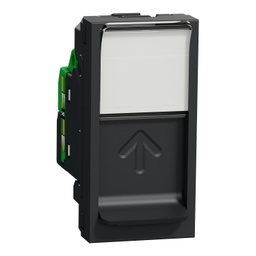 [NU341054] NU ANTRACIT 1M PRIZA RJ45 CAT5 UTP NU341054