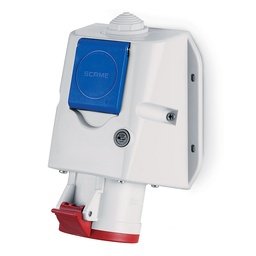 [513.3257-DF] SCAME PRIZA COMBINATA 32A 5P +SCHUKO 230V