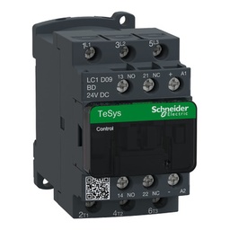[LC1D09BD] SCH CONTACTOR 9A 24VCC LC1D09BD