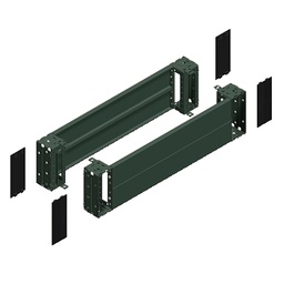 [NSYSPF10200] SCH TABLOU METALIC - KIT SOCLU FRONTAL 1000x200 NSYSPF10200