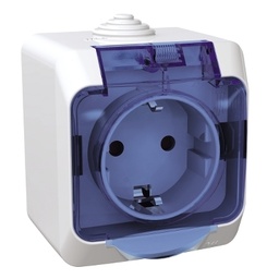 [WDE000543] SCHC PRIZA SIMPLA CU CAPAC PT IP44 WDE000543