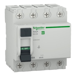 [EZ9R32425] SCHE INTR DIF. 4P 25A 30mA Tip AC Easy9 EZ9R32425