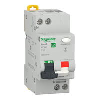 [EZ9D32610] SCHE VIGI 1P+N 10A C 4.5KA 30mAh RCBO EZ9D32610