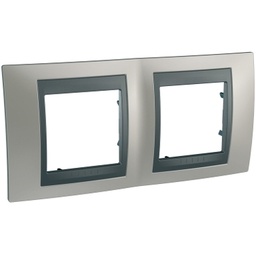 [MGU66.004.239] SCHUMG RAMA DUBLA MGU66.004.239 NICHEL MAT-GRAFIT