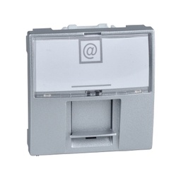 [MGU3.411.30] SCHUS MEC. PRIZA DATE CAT5E 2M MGU3.411.30 SILVER