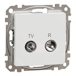 [SDD111474R] SEDNA DESIGN PRIZA TV INTERMEDIAR 7DB R/TV ALB SDD111474R