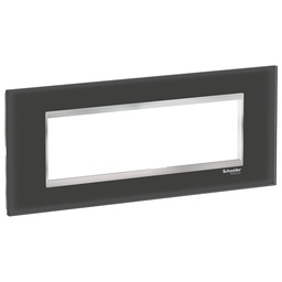 [LMR7937038] STYL PLACA STICLA 7M NEGRU/CROM LMR7937038