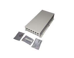 [FO-PP-12F-1U-SIMPLEX] FO PATCH PANEL ODF 12 FIBRE SIMPLEX ECHIPAT