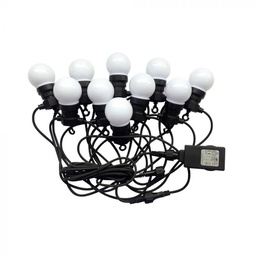 [7436 VT-70510] GHIRLANDA LED 5ml 10X0.5W 3000K 7436 VT-70510