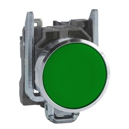 [XB4BA31] SCH BUTON VERDE 1NO 3A XB4BA31