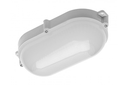 [LD-KALU10OW-40] LAMPA BATT OVAL 10W LED IP65 GTV 4000K