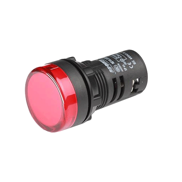 [02-534] DAB 02-534 LAMPA SEMNALIZ ROSU 220V