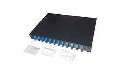 [APP06-12-SC/UPC] FO PATCH PANEL ODF 12 FIBRE RACKABIL 1U SIMPLEX ECHIPAT SC/PC