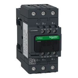 [LC1D40AB5] SCH CONTACTOR 40A 24Vca LC1D40AB5