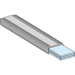 [LVS04743] SCH BARA FLEXIBILA IZOLATA 250A 20X3MM L1800MM LVS04743