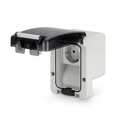 [137.6507] SCAME IP66 PRIZA PT CU CP 2P+T 16A M95(95x95mm) 137.6507